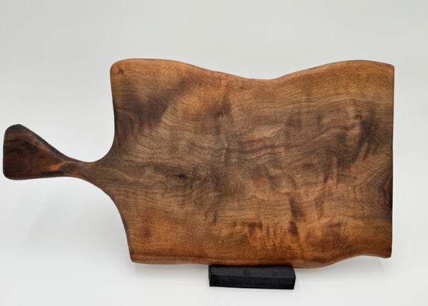 Handcrafted Oregon Walnut Charcuterie Board | Rustic Wooden Serving Board | Unique Kitchen & Dining Gift | Cheese Snack Tray